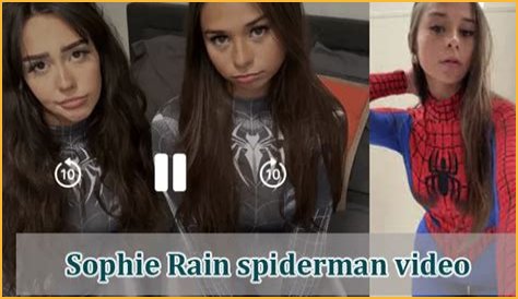 Uncover The Secrets Of Sophie Rain's Spectacular Spiderman Video
